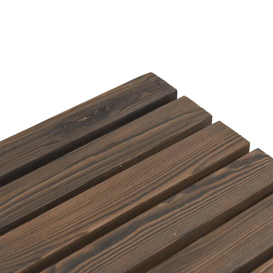 Table basse de jardin 90x50x40 cm bois de sapin massif - 8