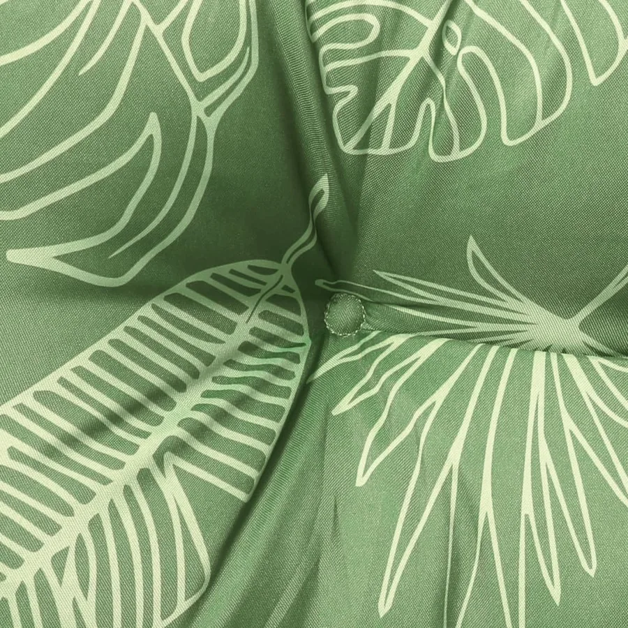 Coussins de chaise à dossier haut lot de 6 modèle de feuille - 8
