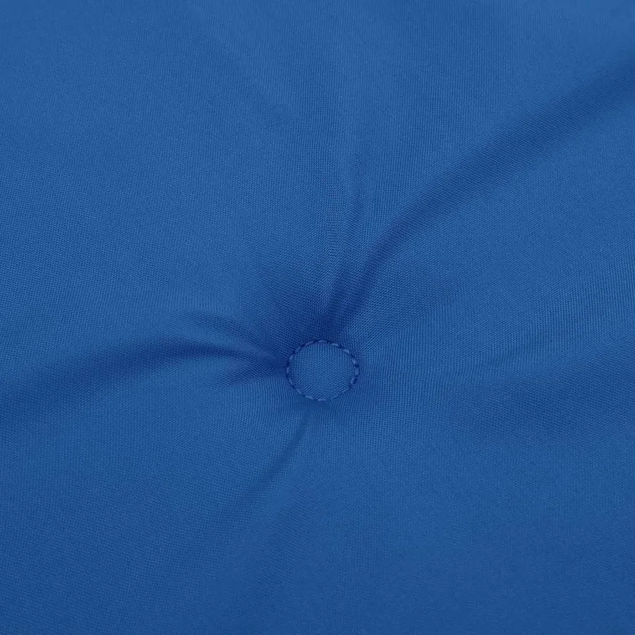 Coussins de chaise Uni 2 pcs Bleu 58 x 77 x 4,5 cm Tissu Oxford - 10