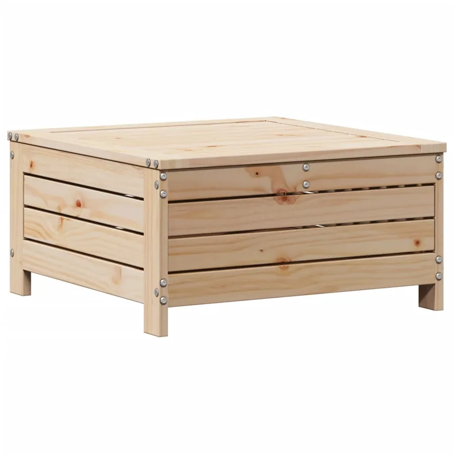 Salon de jardin 5 pcs avec coussins Bois de pin massif - 6