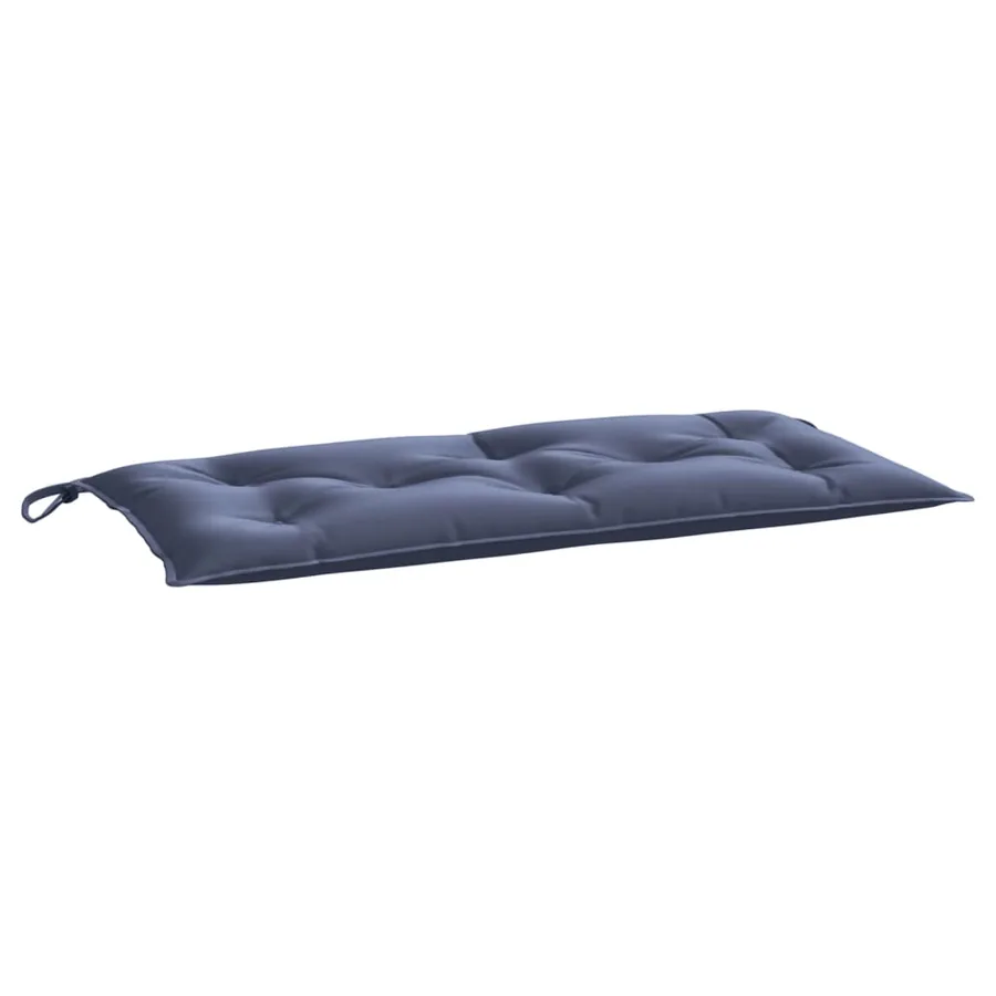Coussin de banc de jardin bleu marine 110x50x7 cm tissu oxford - 4