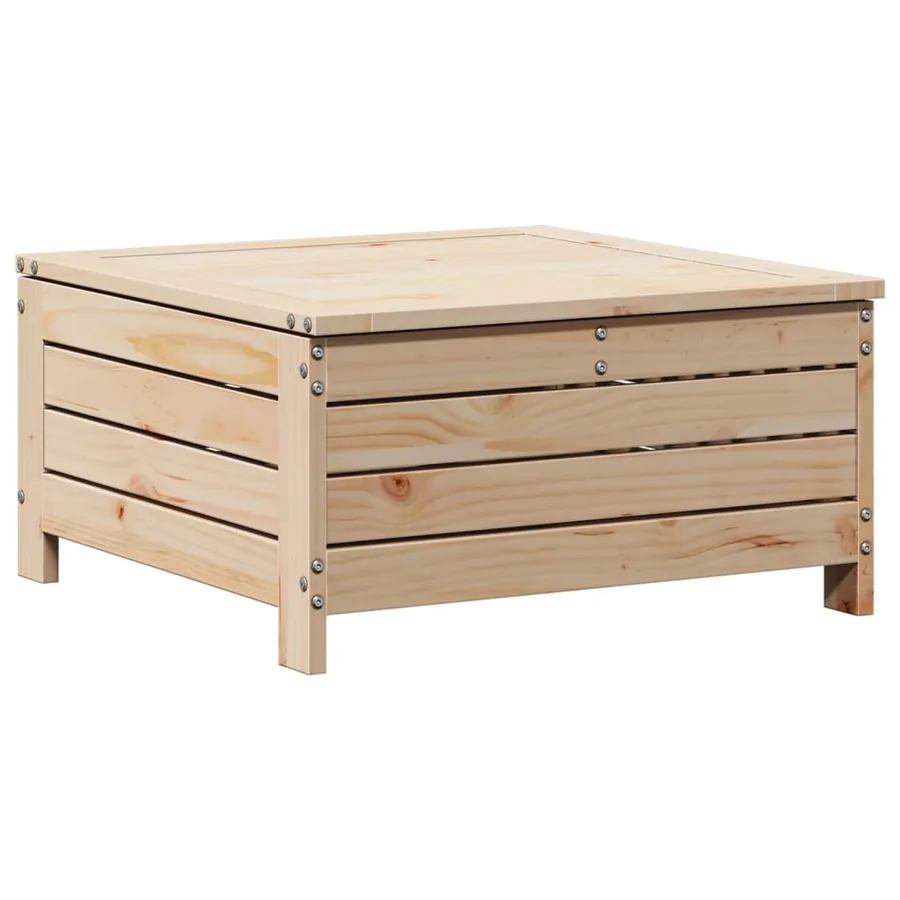 Salon de jardin 7 pcs bois de pin massif - 8