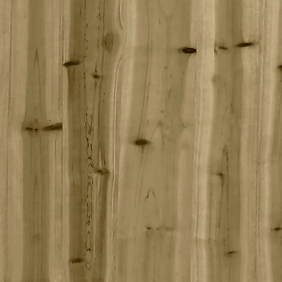 Canapé de jardin accoudoir 69x62x70,5 cm bois de pin imprégné - 8