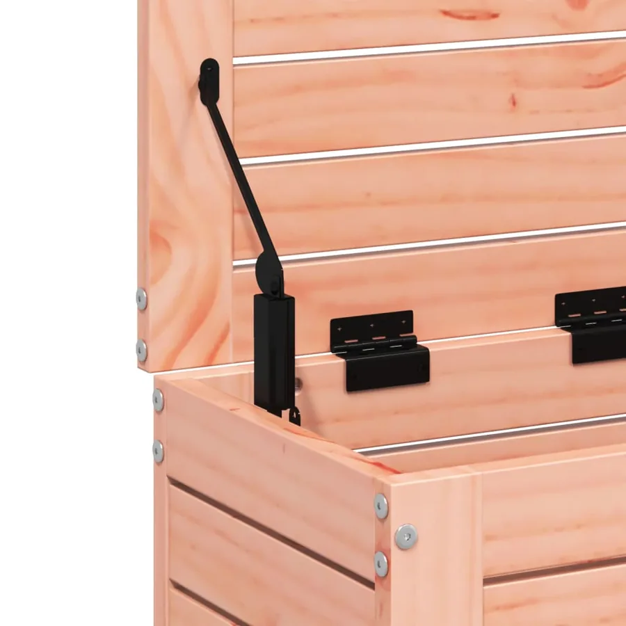 Repose-pied de jardin 62x31,5x52 cm bois massif de douglas - 8