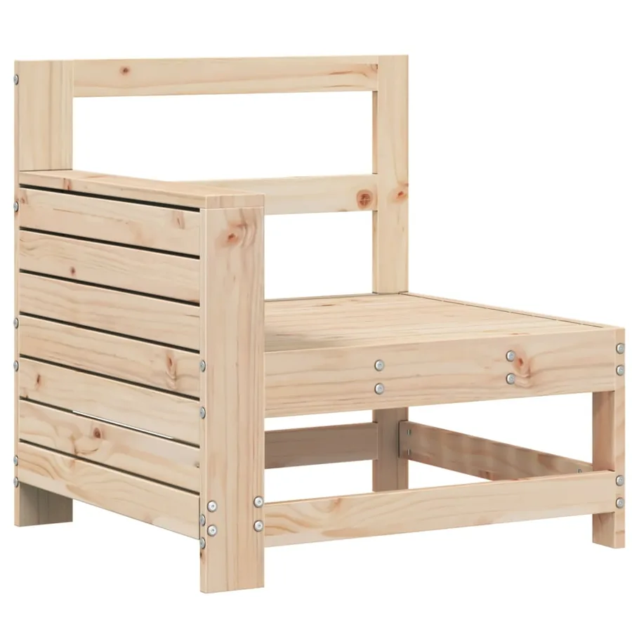 Salon de jardin 7 pcs bois de pin massif - 5