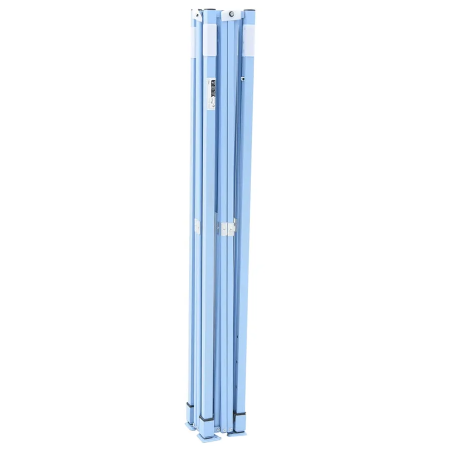 Tente de réception pliable escamotable 2 parois latérales vert - 6