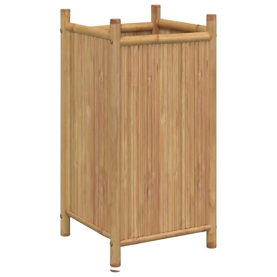 Jardinière 40x40x80 cm bambou - 2