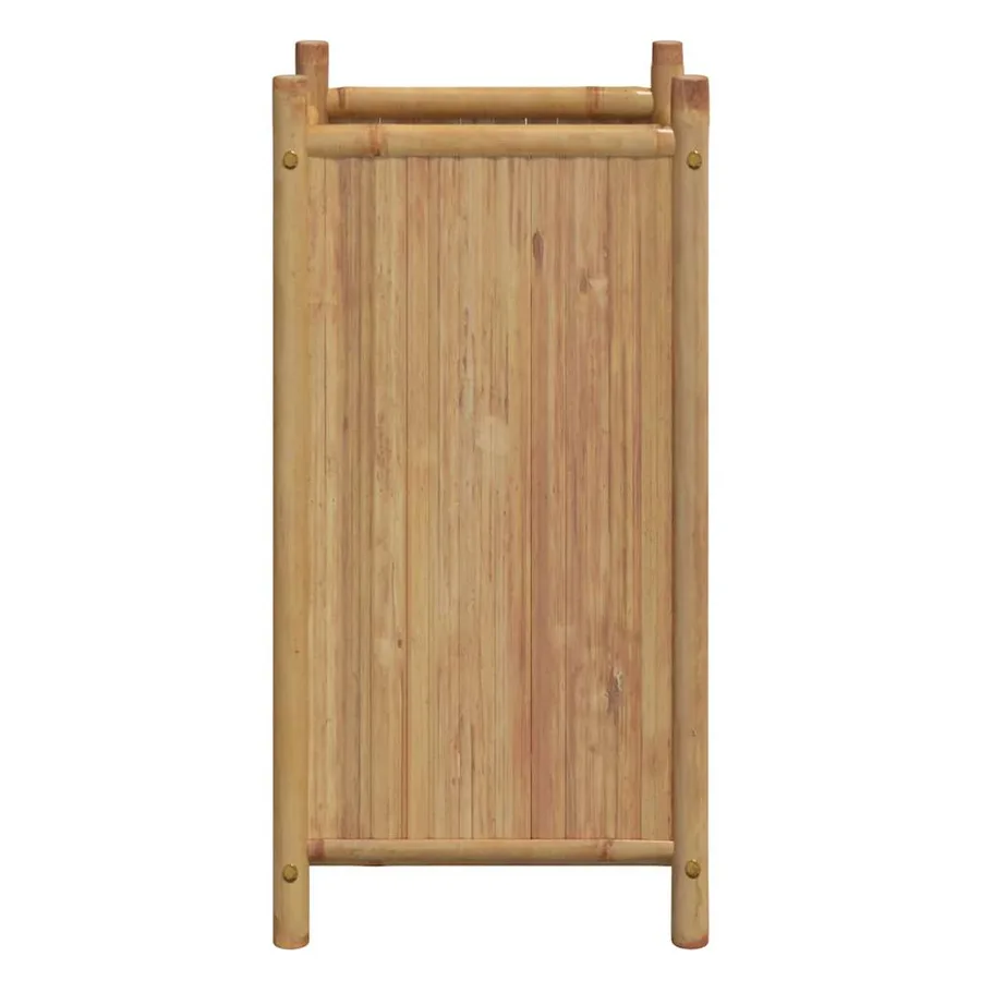Jardinière 40x40x80 cm bambou - 5