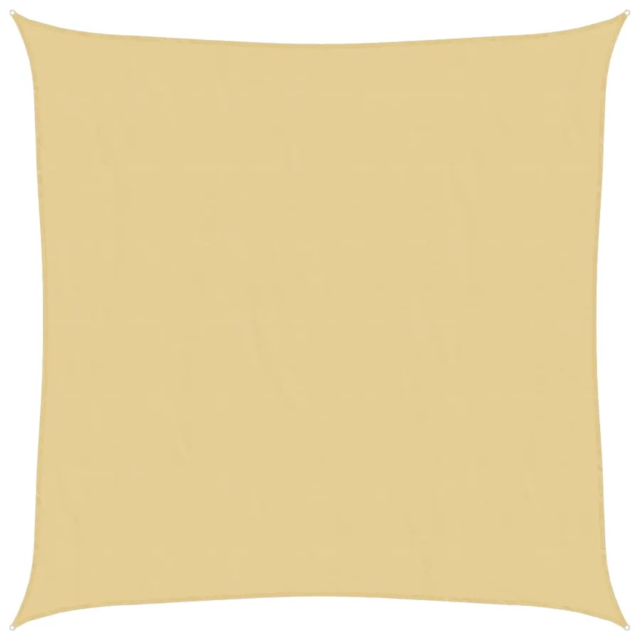 Voile d'ombrage sable 4x4 m 100 % polyester oxford - 2