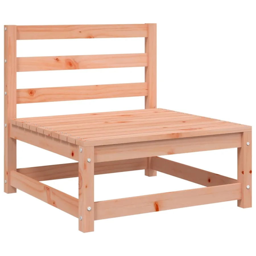 Salon de jardin 10 pcs bois massif sapin de douglas - 5