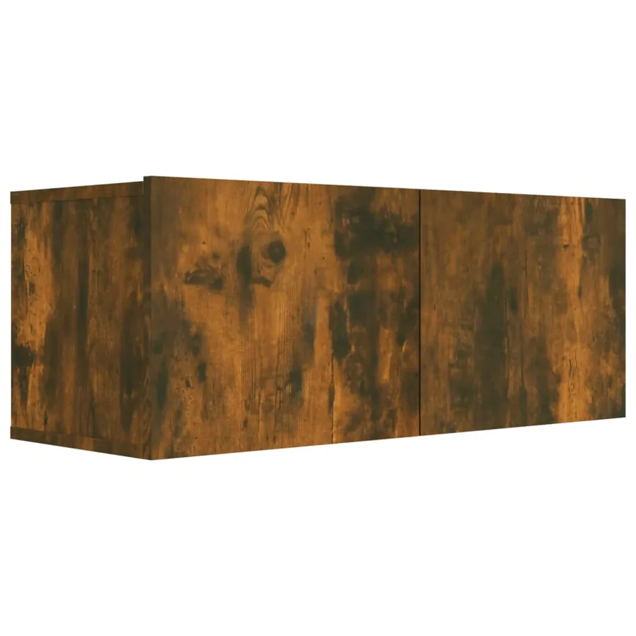 Ensemble de meubles TV 7 pcs Chêne fumé Bois d'ingénierie - 5