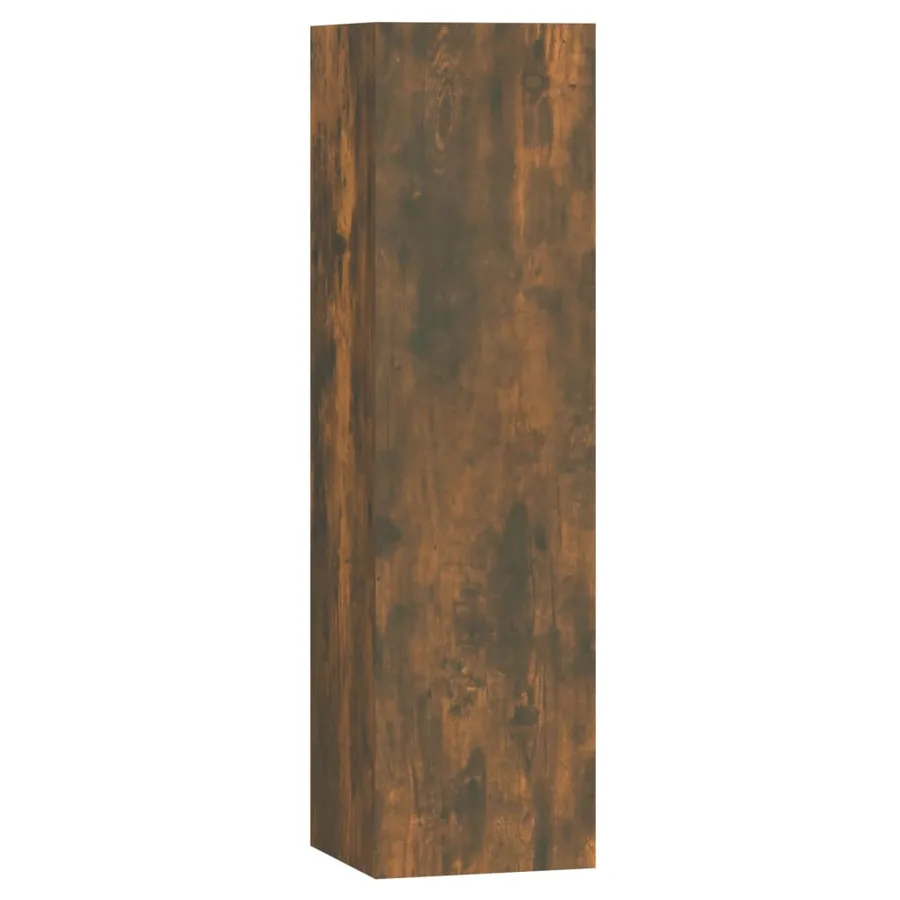 Ensemble de meubles TV 7 pcs Chêne fumé Bois d'ingénierie - 6
