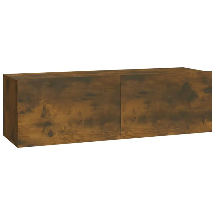 Ensemble de meubles TV 7 pcs Chêne fumé Bois d'ingénierie - 7