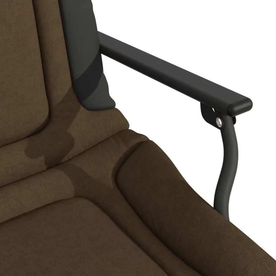 Chaise de pêche avec accoudoir pliable taupe - 10