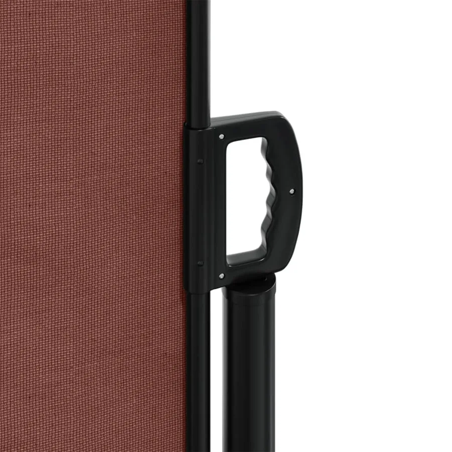 Auvent latéral rétractable marron 220x1000 cm - 8