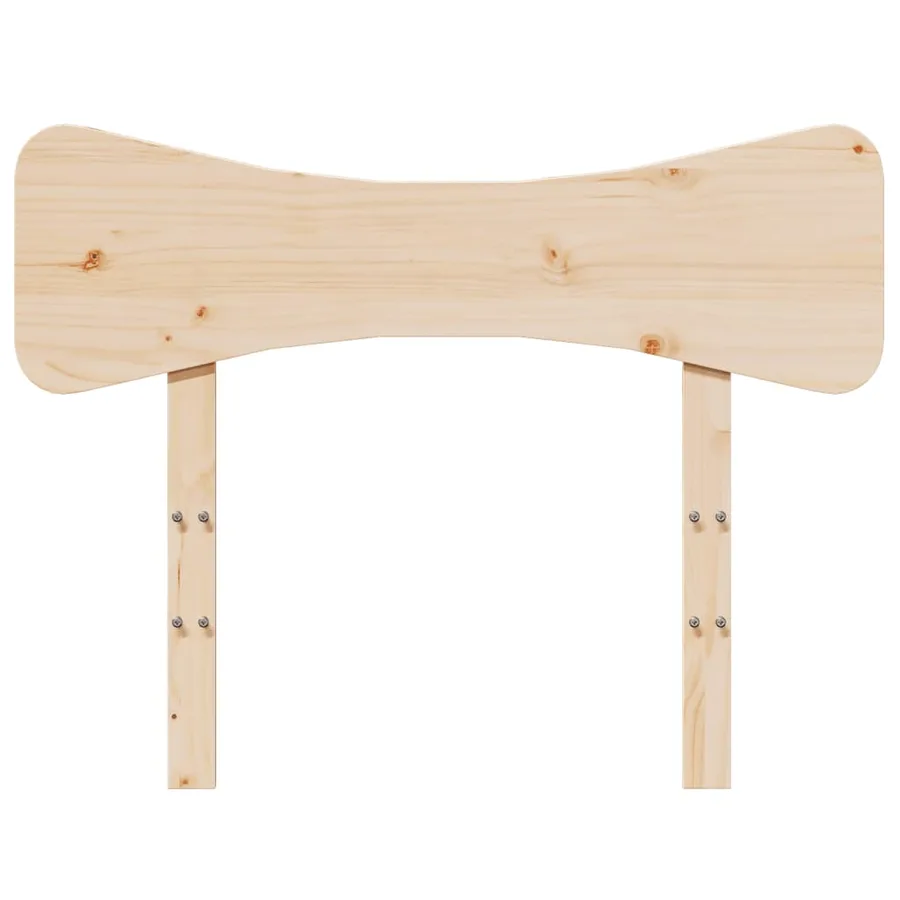 Tête de lit 75 cm bois massif de pin - 4