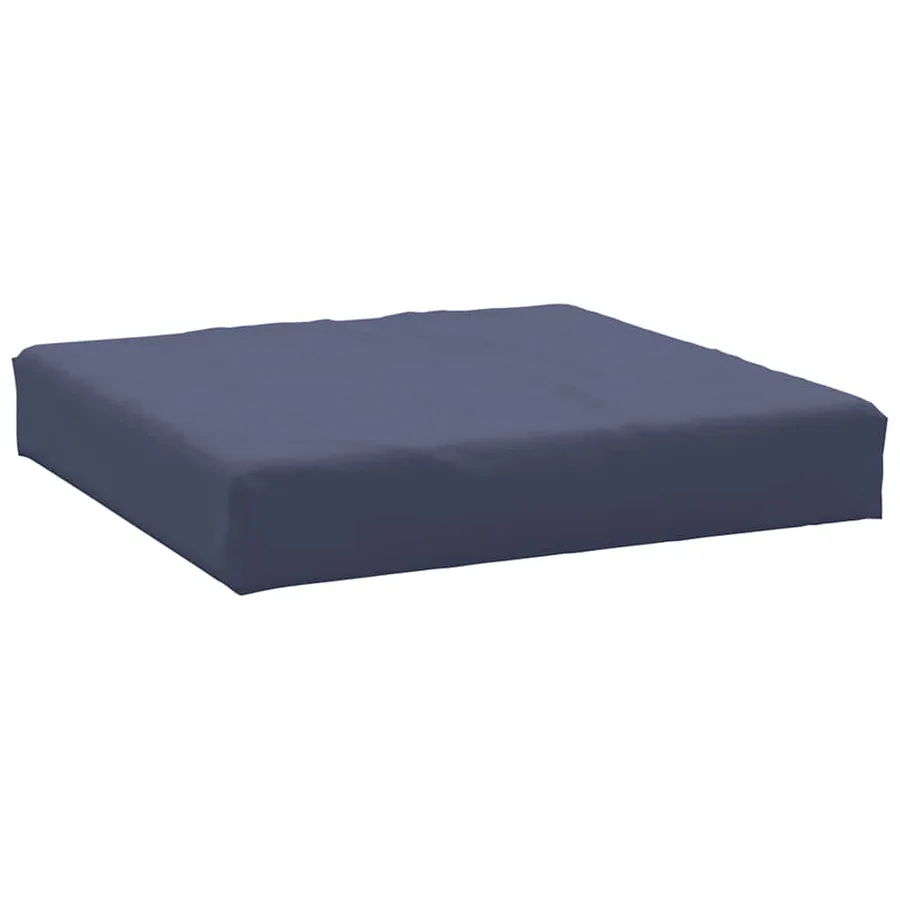Coussins de palette lot de 3 bleu marine tissu oxford - 6