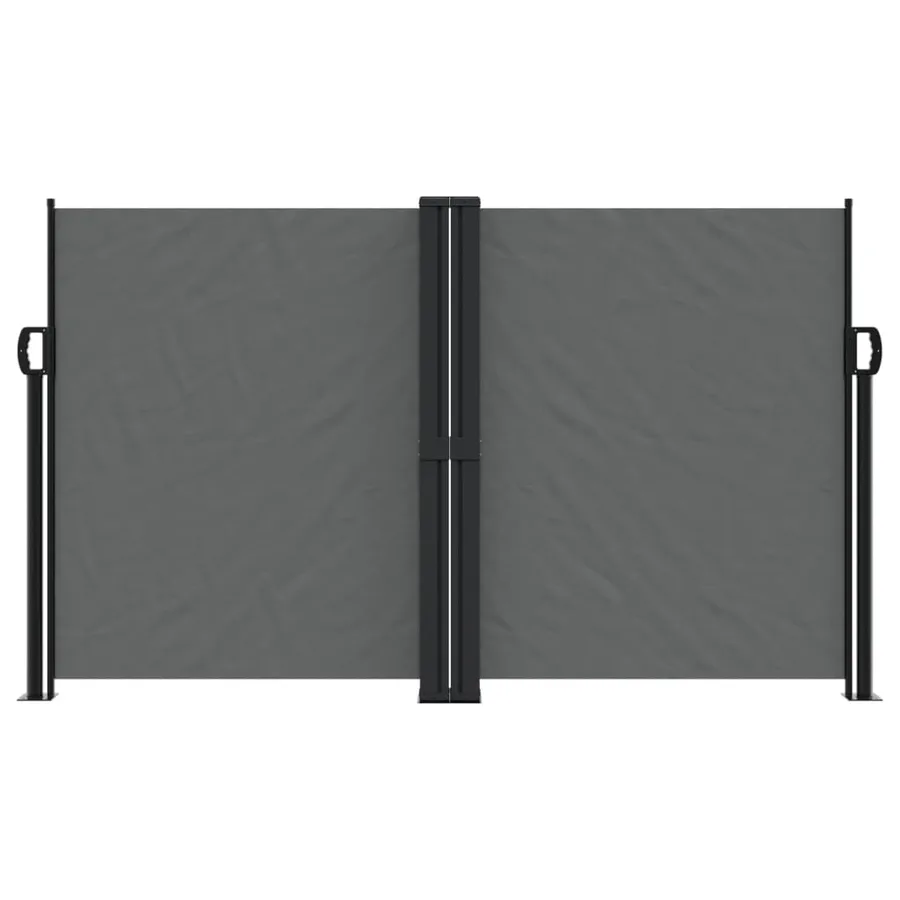 Auvent latéral rétractable anthracite 140x1200 cm - 3