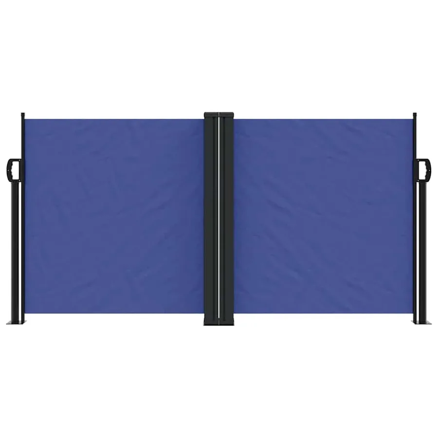 Auvent latéral rétractable bleu 120x1200 cm - 3