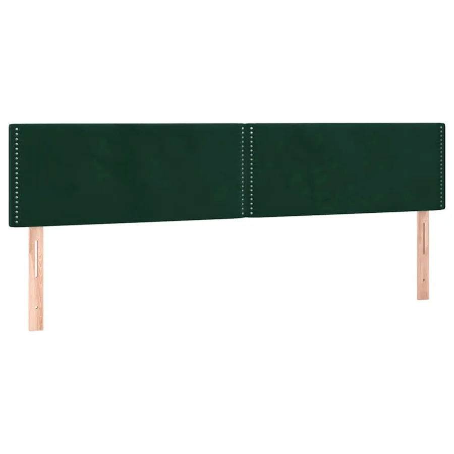 Sommier à lattes de lit avec matelas LED Vert foncé 180x200 cm - 7