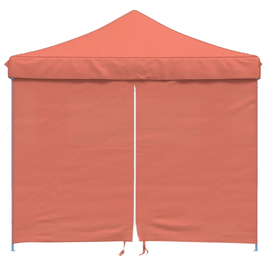 Tente de réception pliable escamotable avec 4 parois latérales - 3