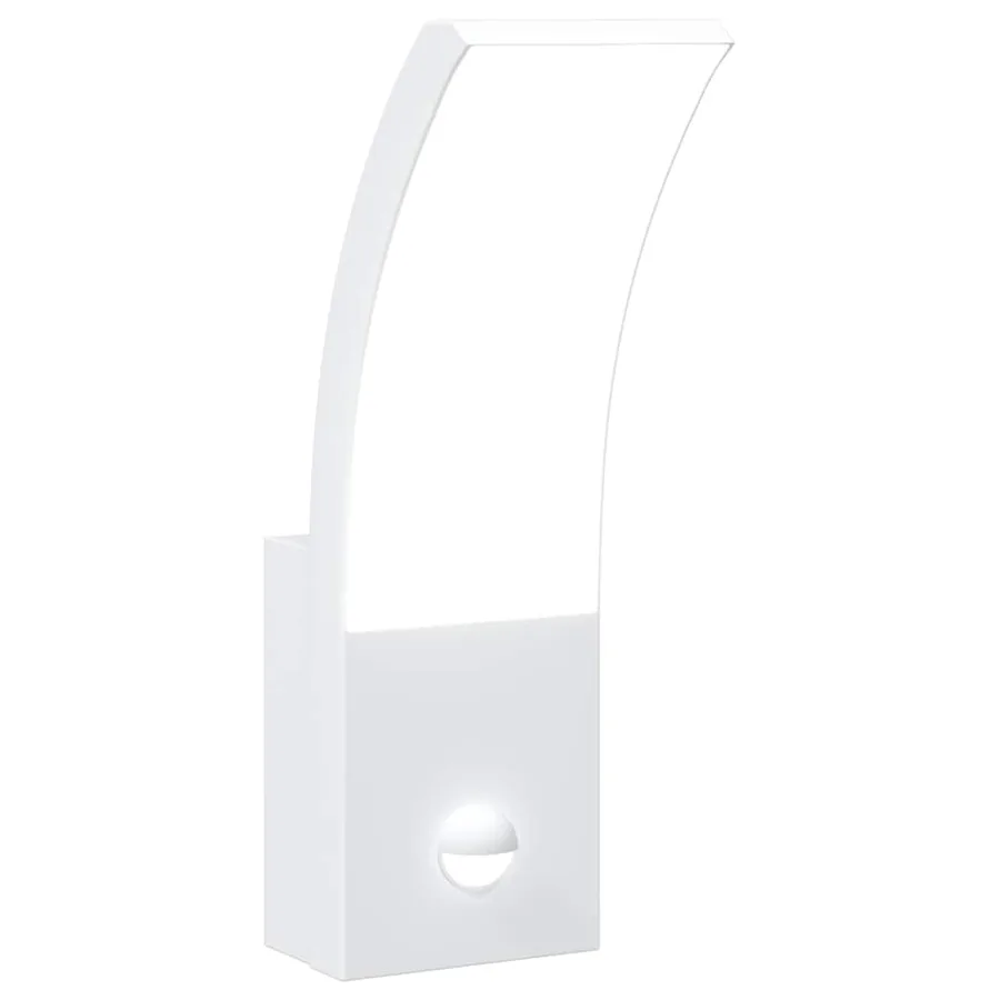 Applique murale LED d'extérieur avec capteurs blanc - 2