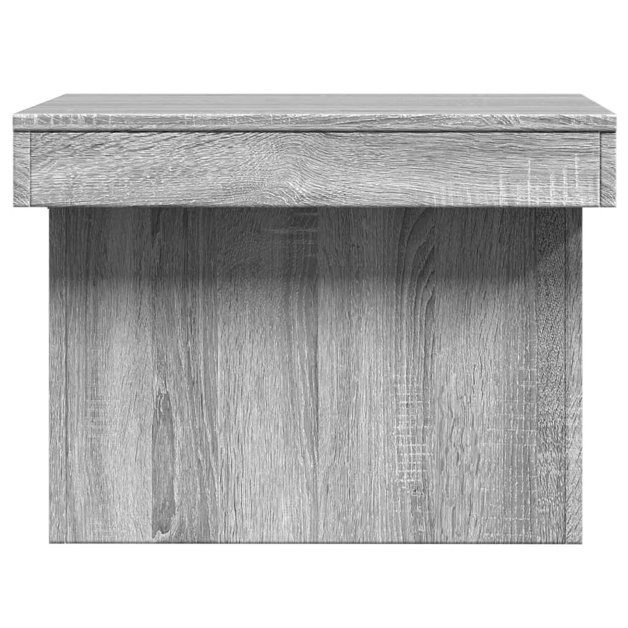 Table basse sonoma gris 100x55x40 cm bois d'ingénierie - 6