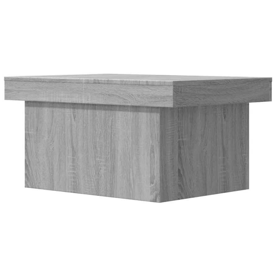 Table basse sonoma gris 100x55x40 cm bois d'ingénierie - 7