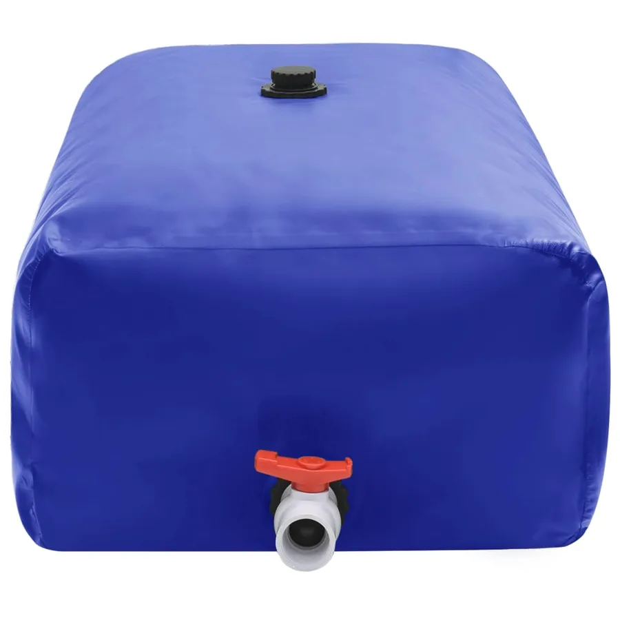 Réservoir d'eau avec robinet pliable 1500 L PVC - 3