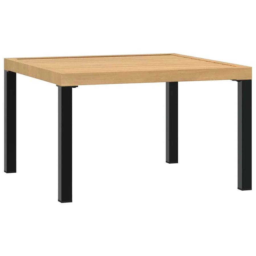 Salon de jardin 2 pcs avec coussins noir aluminium - 4