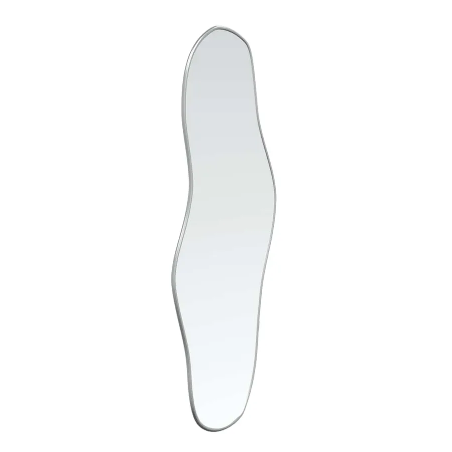 Miroir mural Argenté 60x25 cm - 3