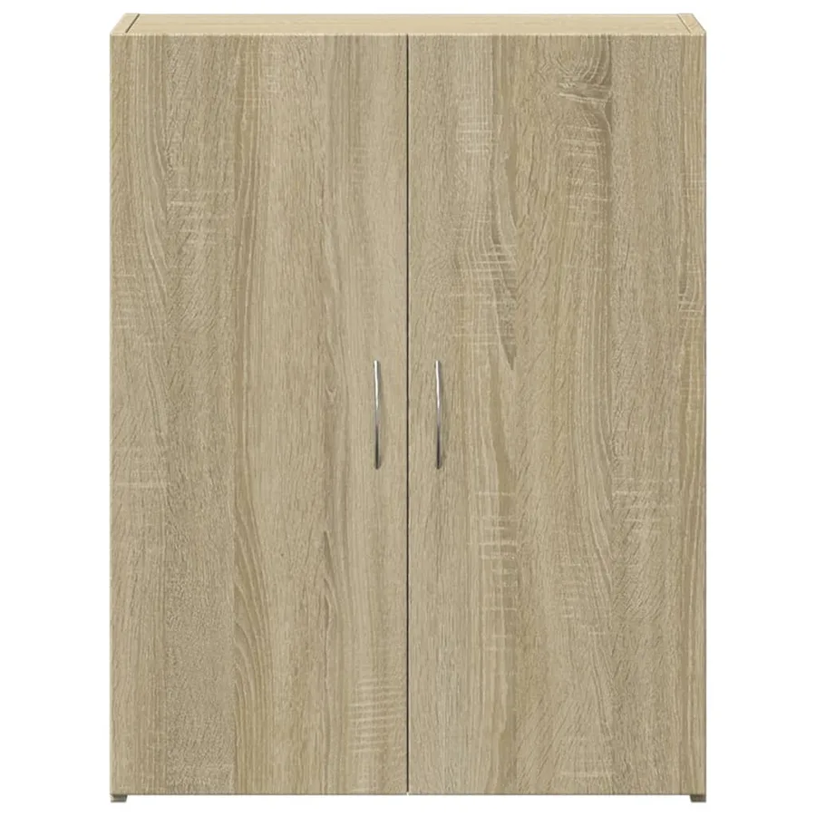 Armoire de classement chêne sonoma bois d'ingénierie - 4