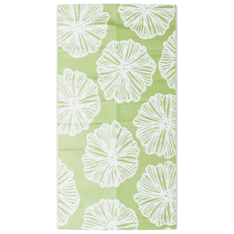 Tapis d'extérieur ARAKIL vert 80x150 cm PP - 2