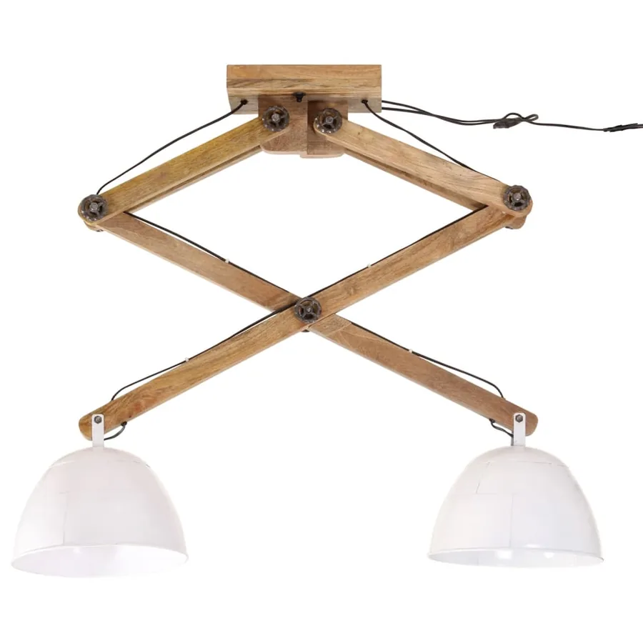 Plafonnier 25 W blanc 29x18x85 cm E27 - 3