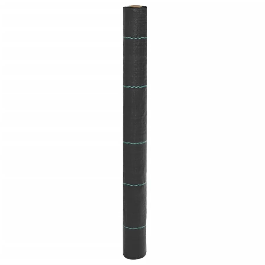 Membrane anti-mauvaises herbes noir 1x25 m PP