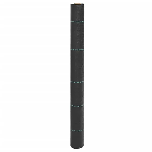 Membrane anti-mauvaises herbes noir 1x25 m PP