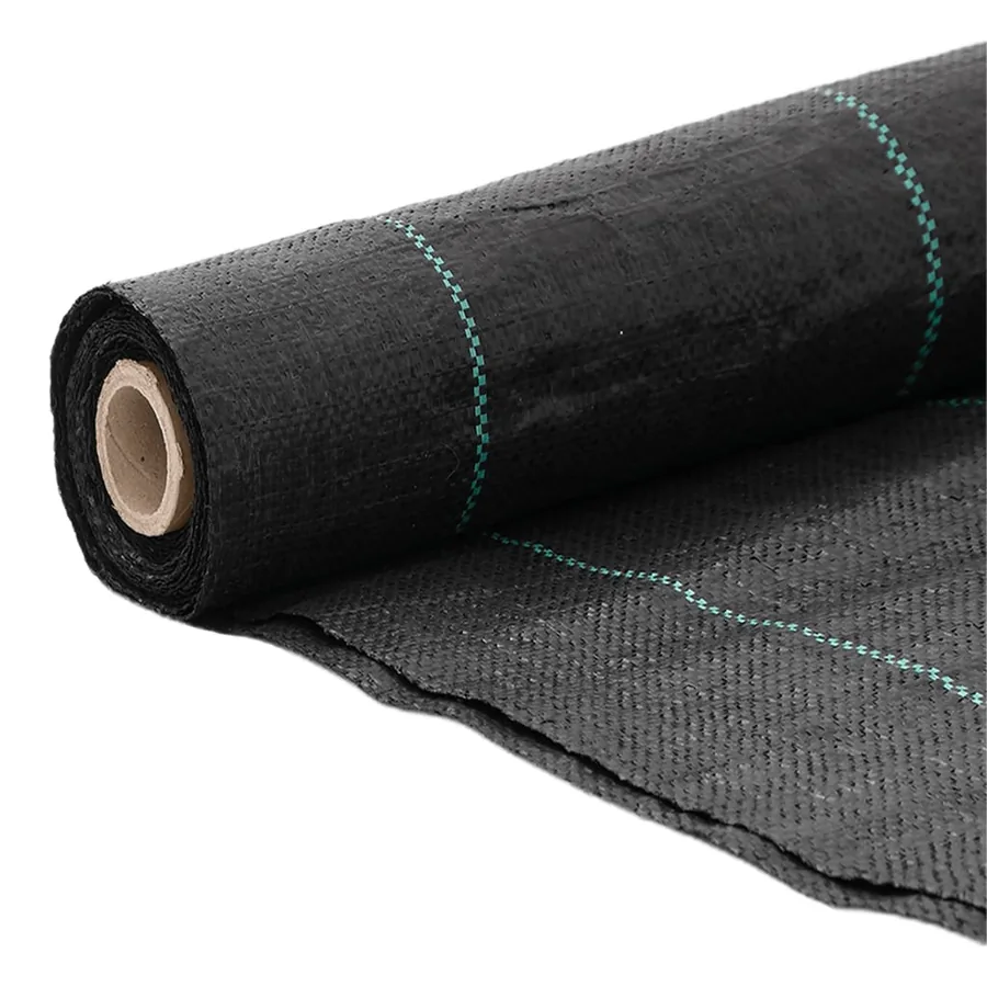 Membrane anti-mauvaises herbes noir 1x25 m PP - 3