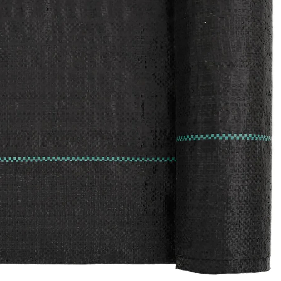 Membrane anti-mauvaises herbes noir 1x25 m PP - 6