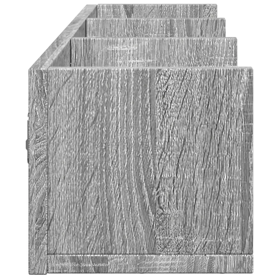 Armoires murales 2pcs sonoma gris 75x18x16,5 cm bois ingénierie - 7