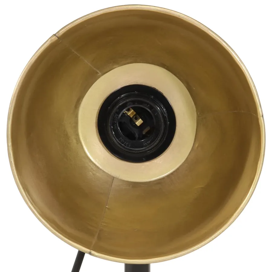 Lampe de bureau 25 W laiton antique 18x18x60 cm E27 - 6