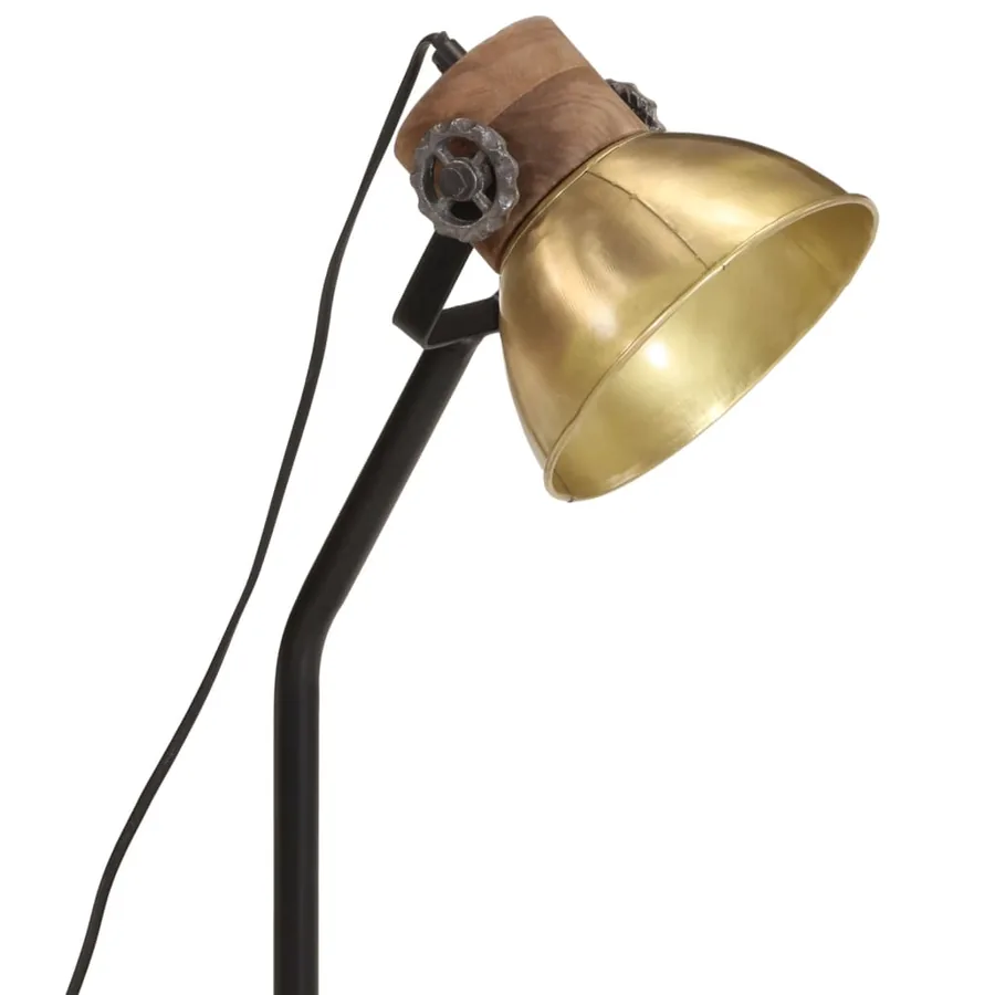 Lampe de bureau 25 W laiton antique 18x18x60 cm E27 - 7