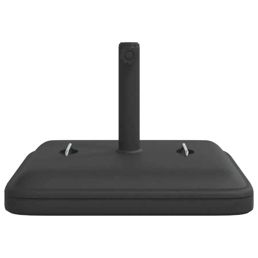 Base de parasol avec poignées pour mâts Ø38 / 48 mm 27 kg carré - 4
