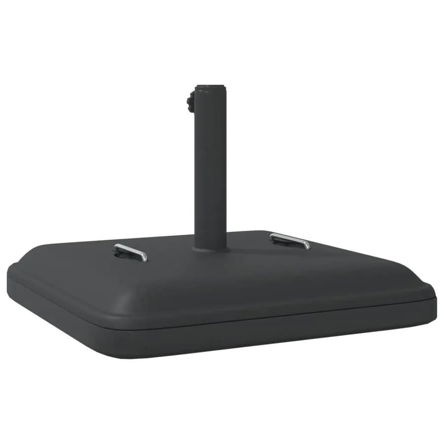 Base de parasol avec poignées pour mâts Ø38 / 48 mm 27 kg carré - 6