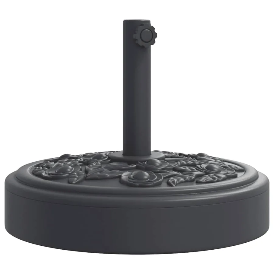 Base de parasol pour mâts Ø38 / 48 mm 25 kg rond - 2