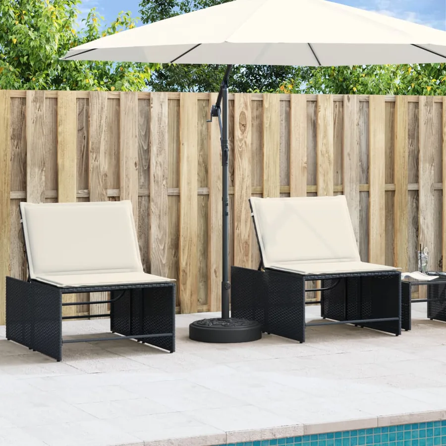 Base de parasol pour mâts Ø38 / 48 mm 25 kg rond - 3