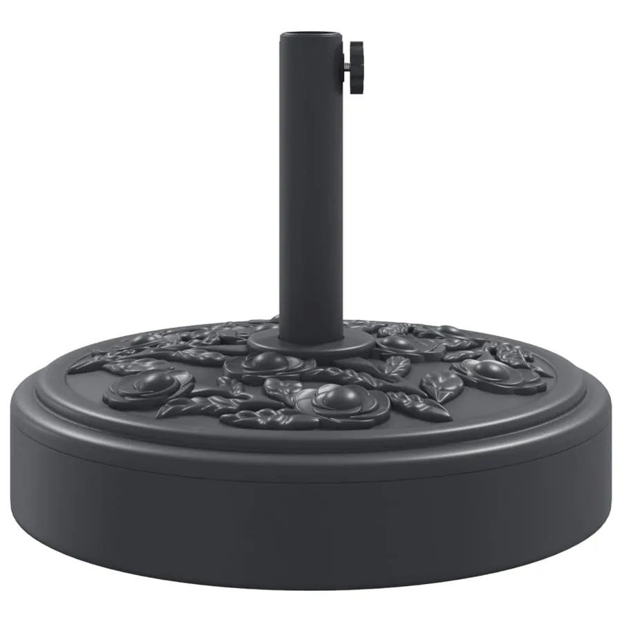 Base de parasol pour mâts Ø38 / 48 mm 25 kg rond - 5