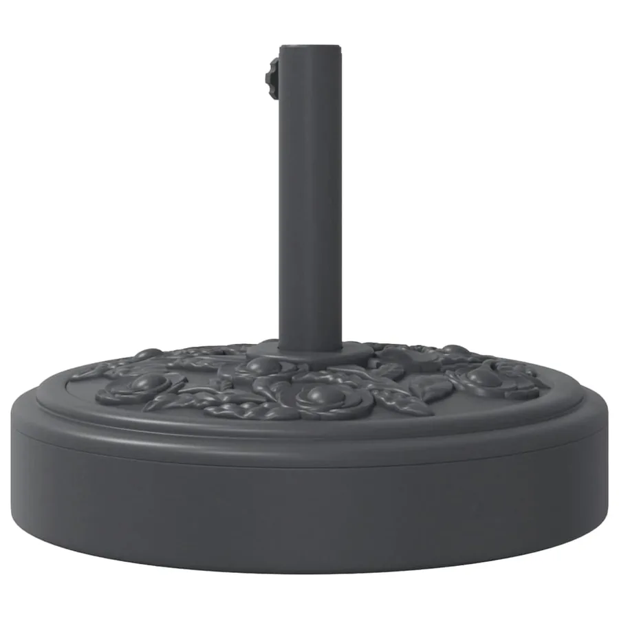 Base de parasol pour mâts Ø38 / 48 mm 25 kg rond - 6