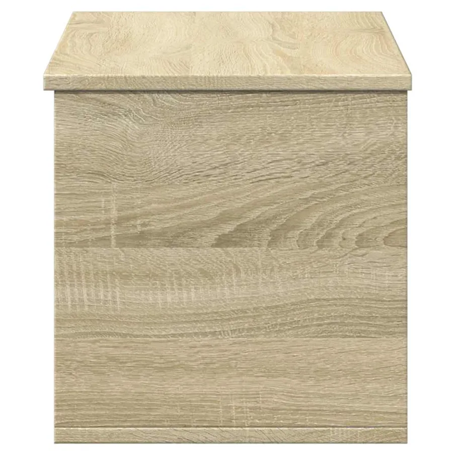 Boîte de rangement chêne sonoma 90x35x35 cm bois d'ingénierie - 5