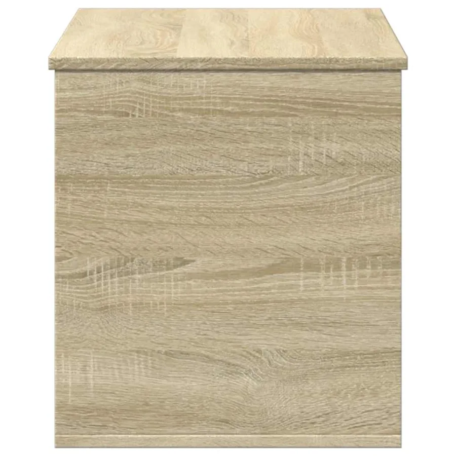 Boîte de rangement chêne sonoma 100x42x46 cm bois d'ingénierie - 5