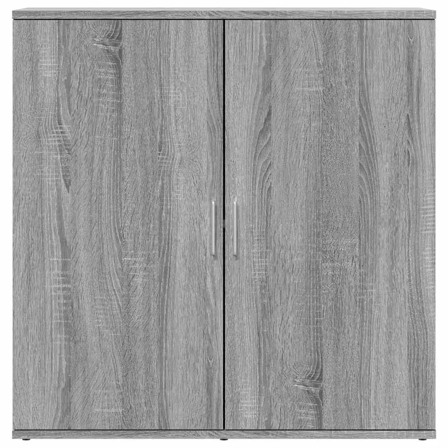 Buffet sonoma gris 79x38x80 cm bois d'ingénierie - 5